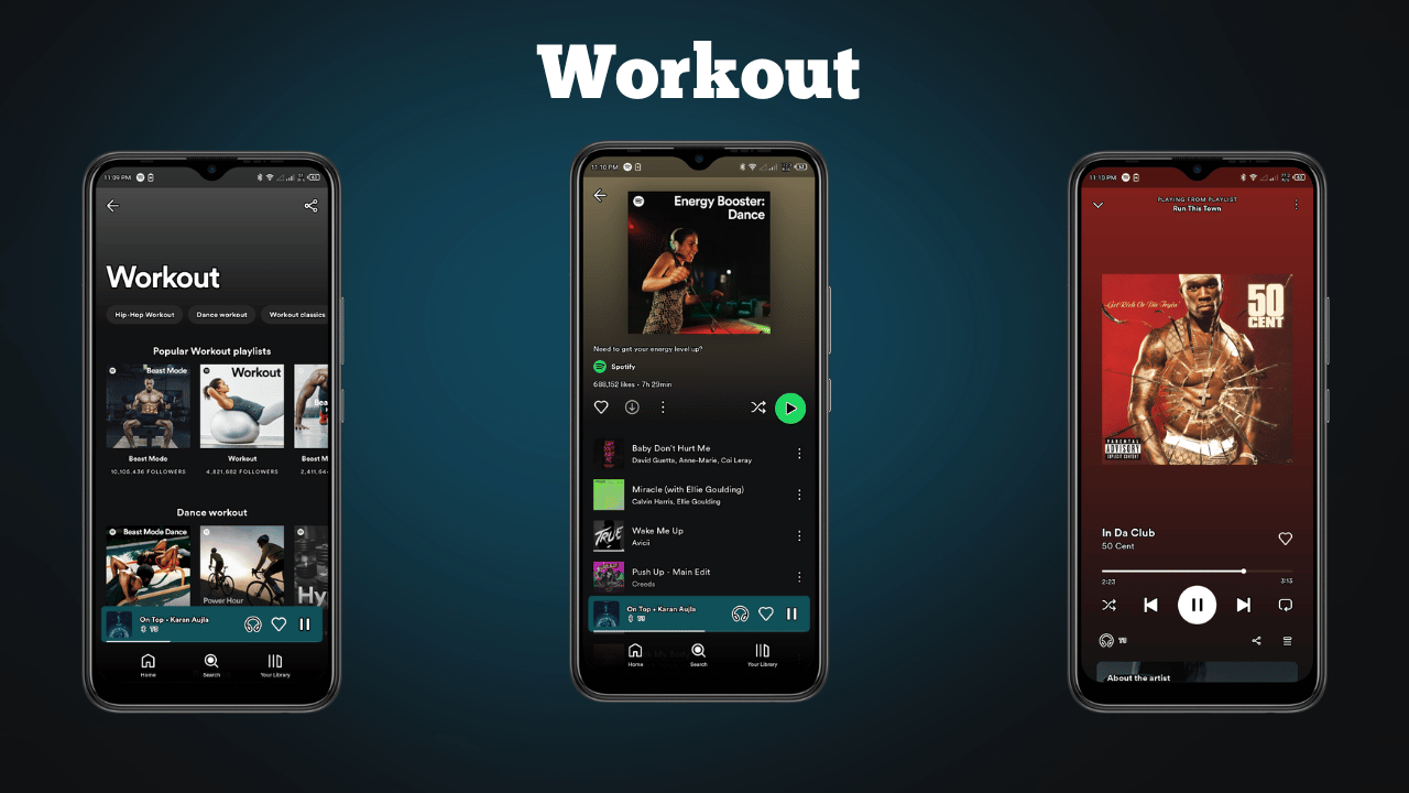 Spotify Workout