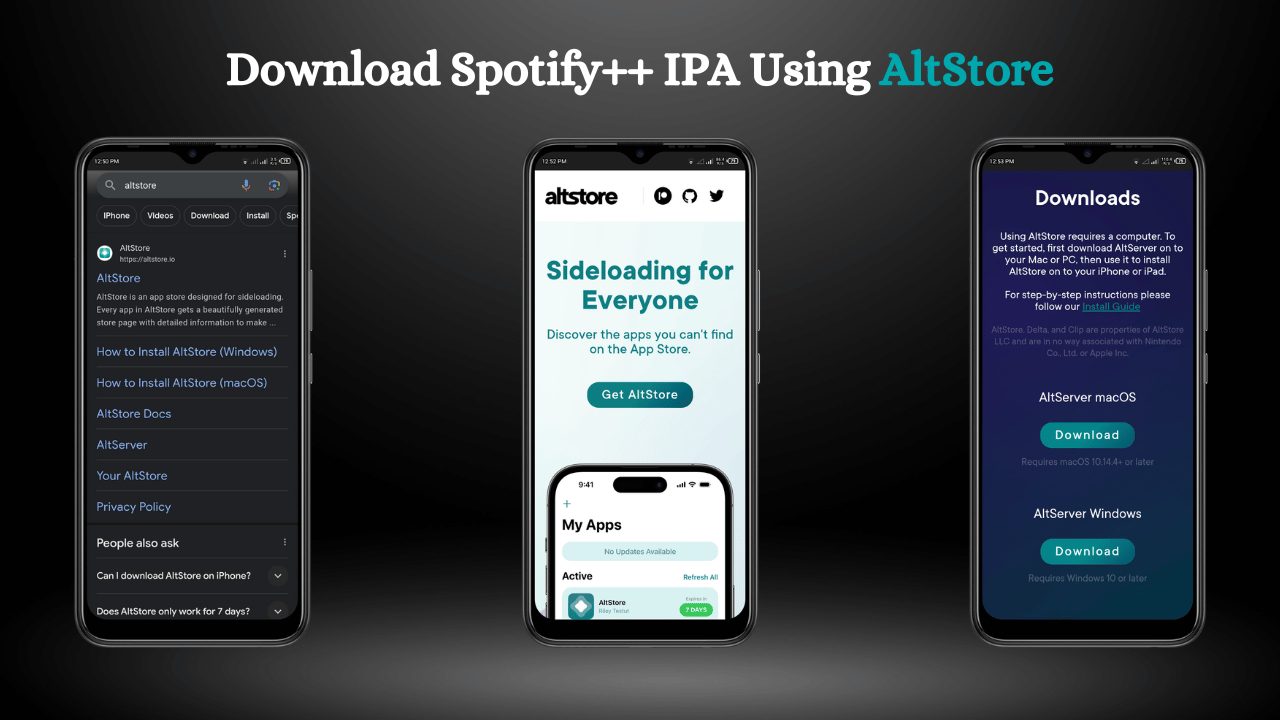 Download Spotify++ IPA Using AltStore (1)
