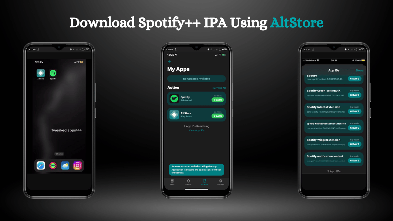 Download Spotify++ IPA Using AltStore (3)