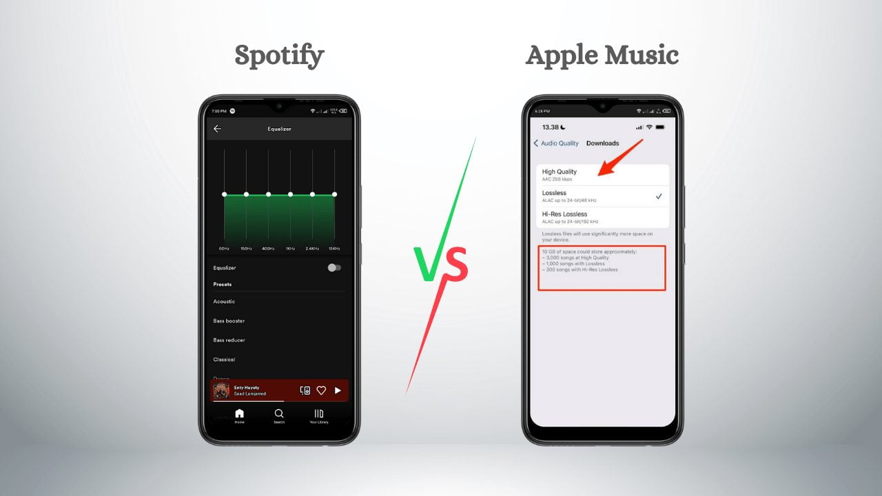 Spotify vs Apple Music (Sound Quality)