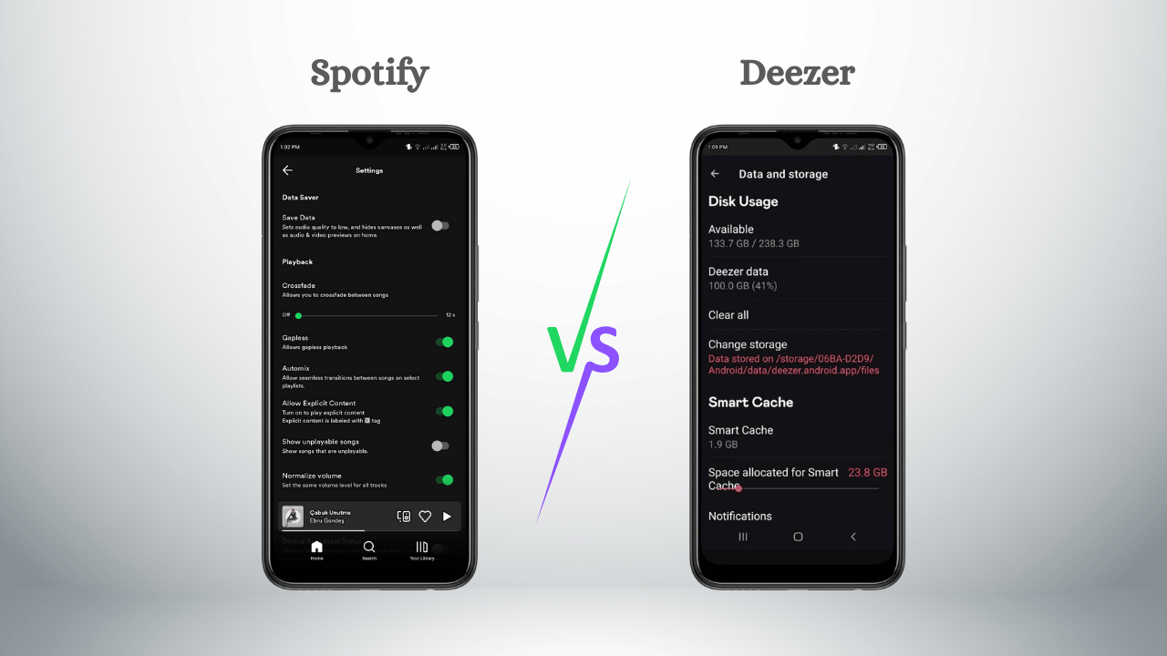 Spotify vs Deezer_ Data Usage and Streaming Quality Settings