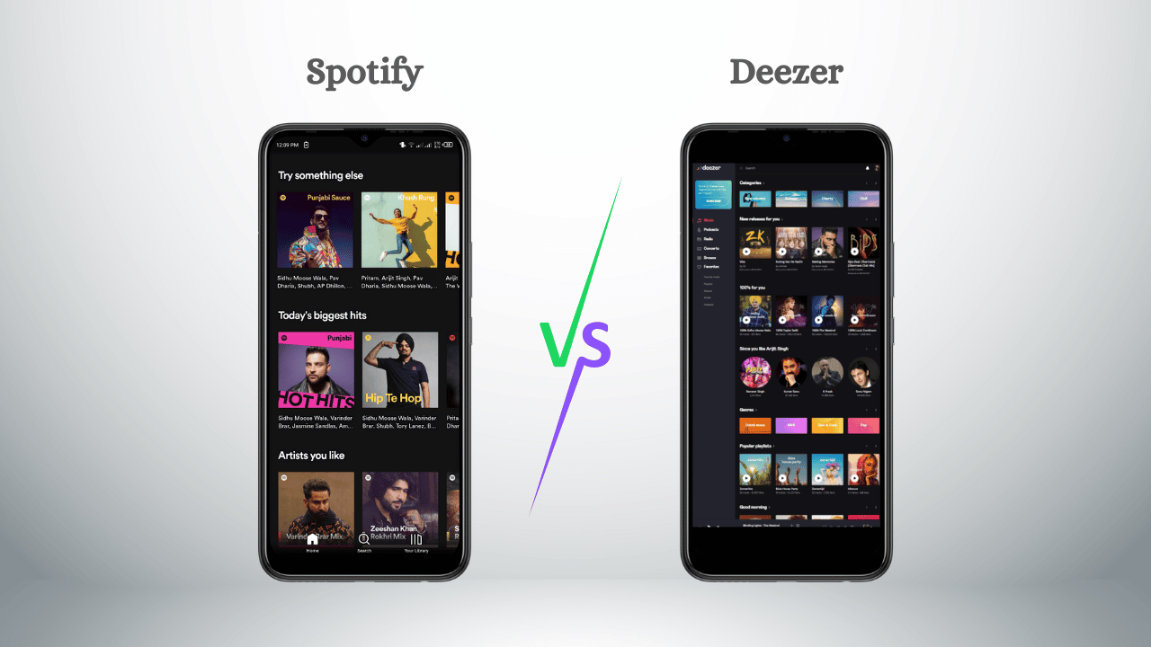 Spotify vs Deezer_ Music Library and Content