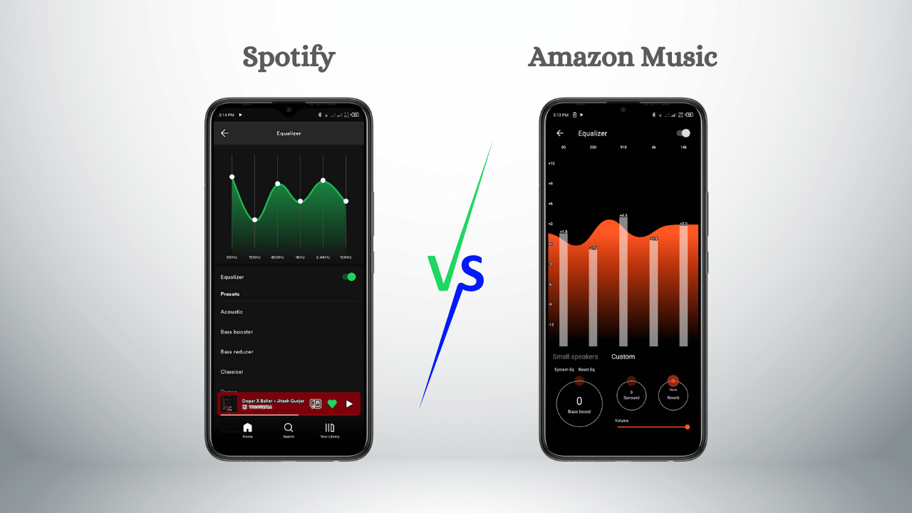Spotify vs Amazon Music: Audio Quality