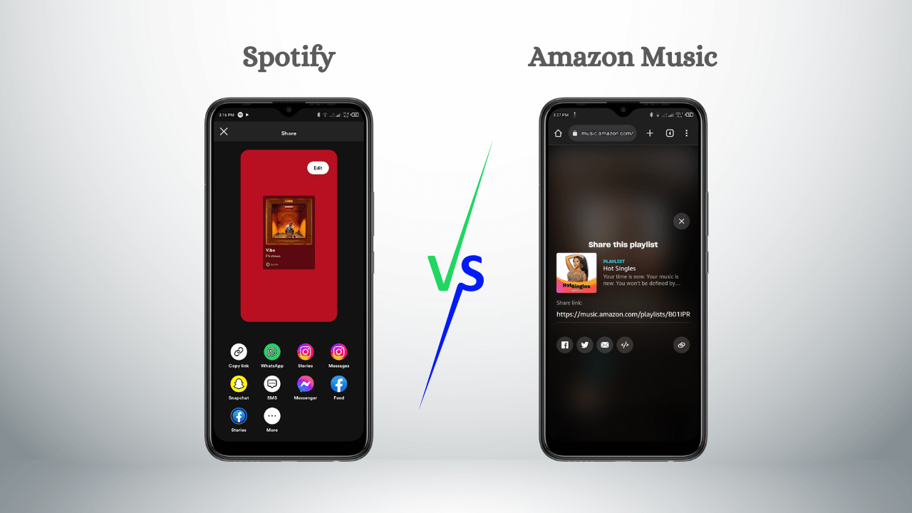 Spotify vs Amazon Music: The Social Factor