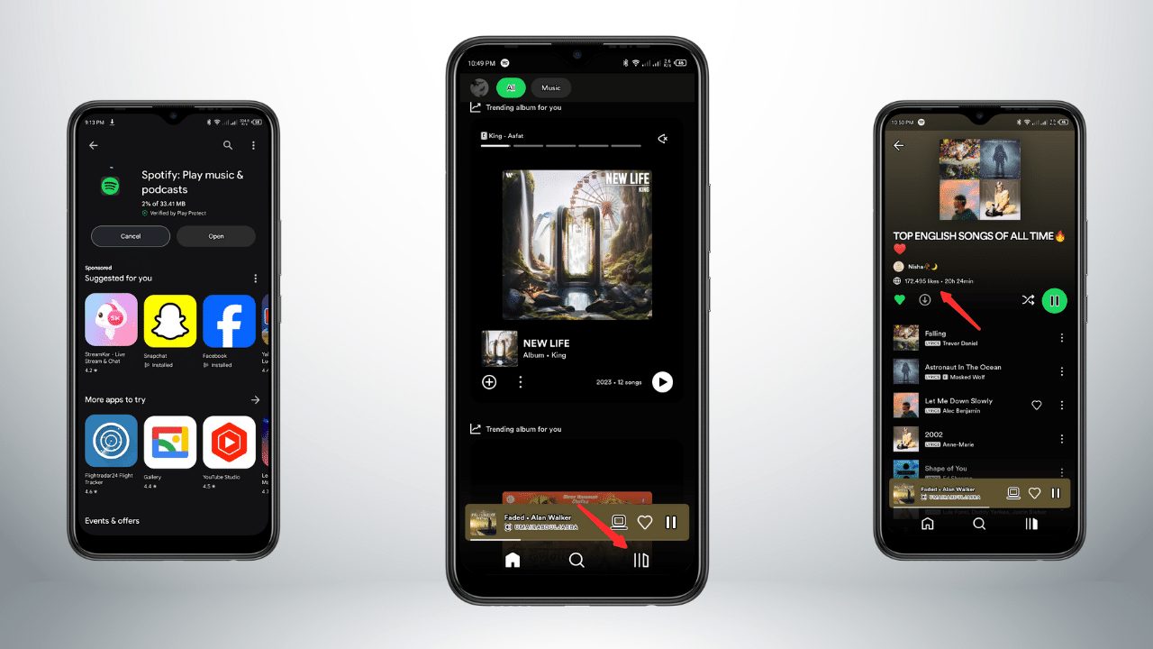 Viewing Likes on Your Spotify Playlist via the Mobile App