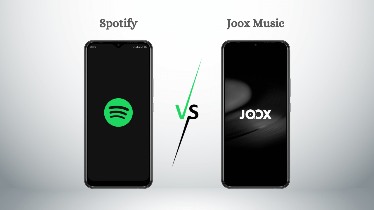 Spotify vs Joox Music: User Interface
